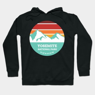 Yosemite National Park Retro Hoodie